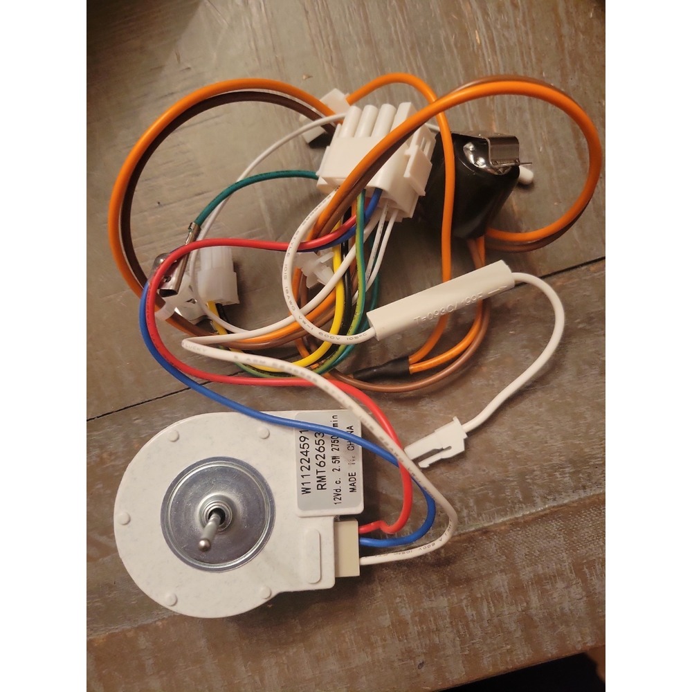 New W11224591 W10728111 Refrigerator Evaporator Fan Motor for Whirlpool Maytag
